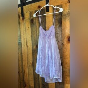 Gorgeous purple mini dress